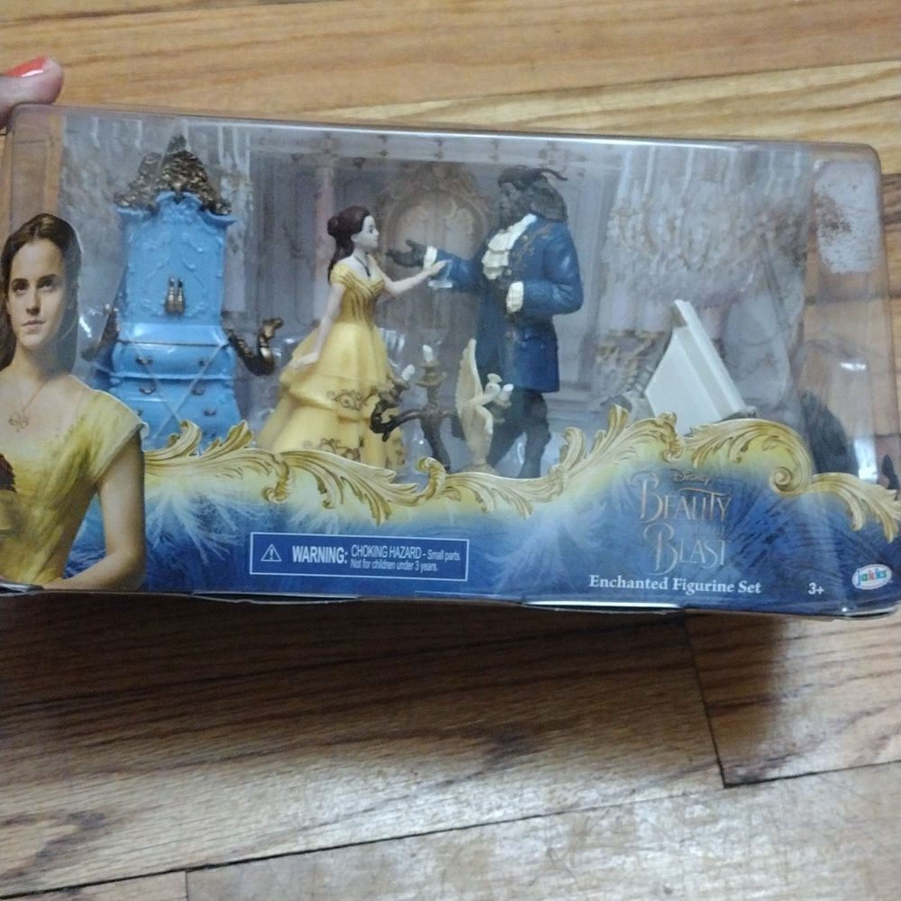Beauty and the Beast Enchanted Figurine Set